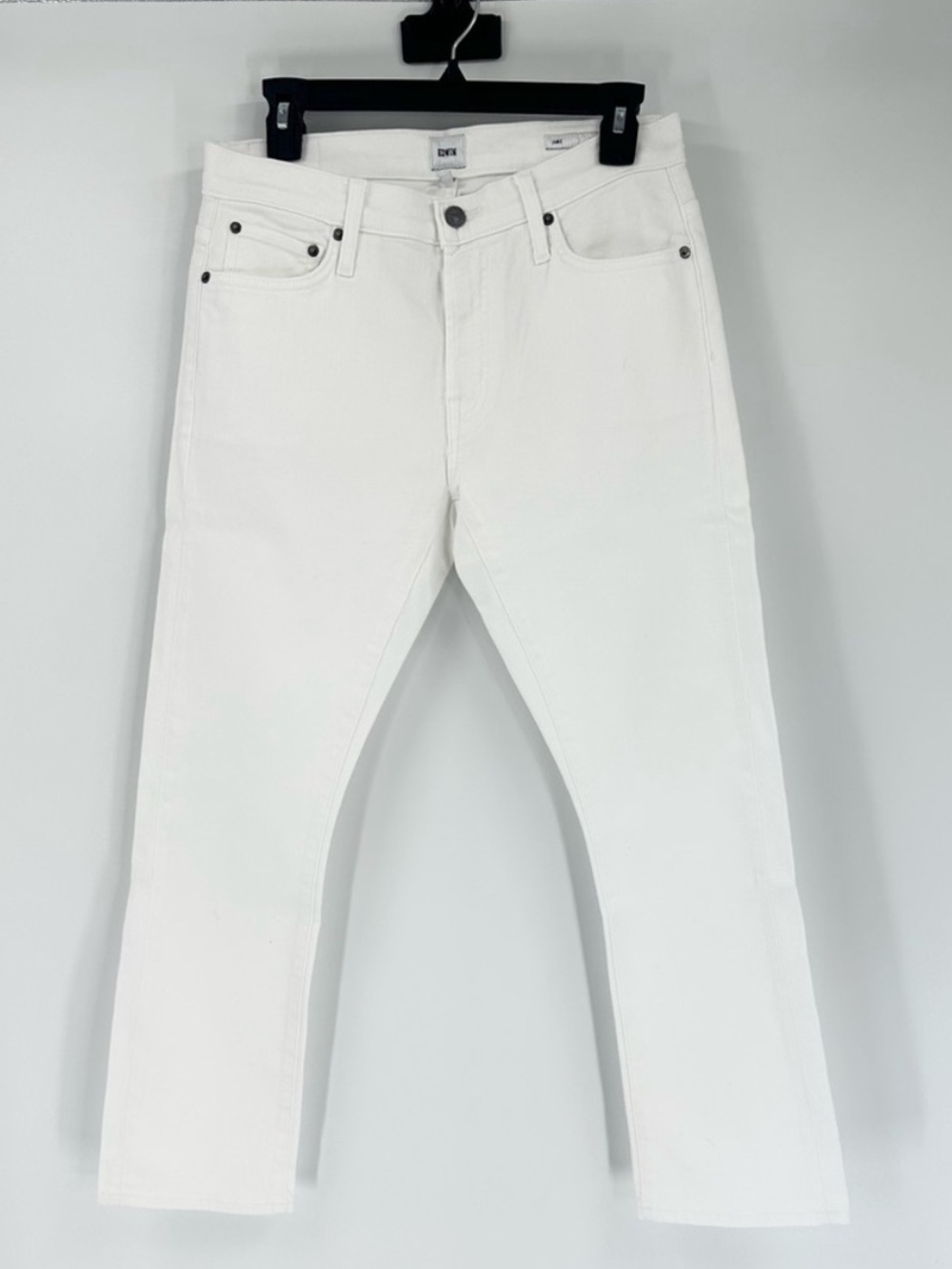 Edwin Jamie Boyfriend Relaxed Fit Denim Jean Pants, Optic White, Size 27, NWT - Picture 4 of 14